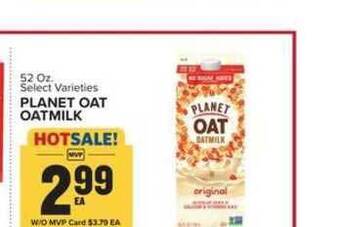Food Lion Planet Oat Oatmilk offer