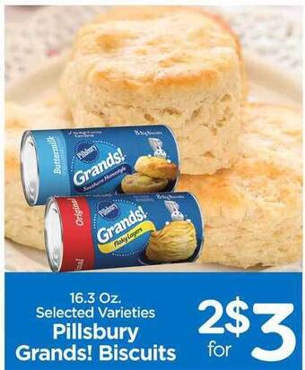 Edwards Food Giant Pillsbury Grands! Biscuits offer