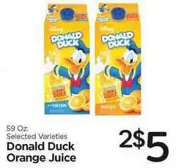 Donald Duck Orange Juice