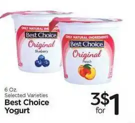 Edwards Food Giant Best Choice Yogurt offer