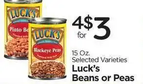 Luck's Beans Or Peas