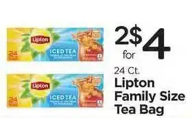 Edwards Food Giant Lipton Family Size Tea Bag offer