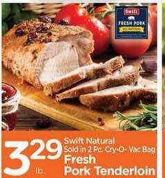 Edwards Food Giant Fresh Pork Tenderloin offer