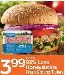 Edwards Food Giant 93% Lean Honeysuckle Fresh Ground Turkey offer