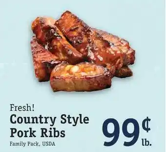 Foodarama Fresh! Country Style Pork Ribs offer