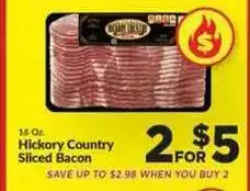 Homeland Market Hictory Country Sliced Bacon offer