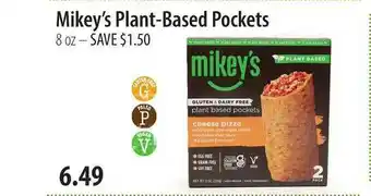 Market of Choice Mikey's Plant-Based Pockets offer