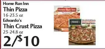 Sunset Foods Home Run Inn Thin Pizza , Edwardo's Thin Crust Pizza offer