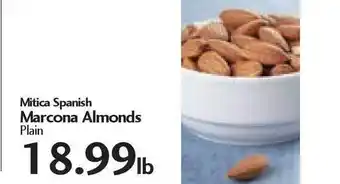 Sunset Foods Mitica Spanish Marcona Almonds offer