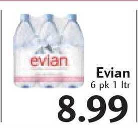 Sunset Foods Evian offer