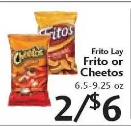Sunset Foods Frito Lay Frito Or Cheetos offer