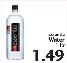 Sunset Foods Essentia Water offer