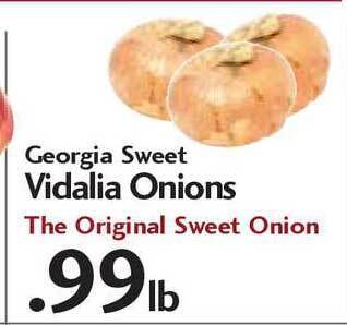 Sunset Foods Georgia Sweet Vidalia Onions offer