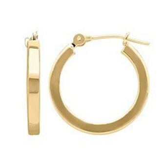 Kohl's Everlasting gold 14k gold square hoop earrings offer