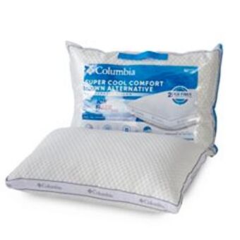 Kohl's Columbia ice fiber side sleeper down-alternative pillow offer