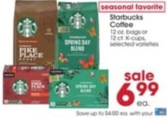 Giant Eagle Starbucks Coffee offer