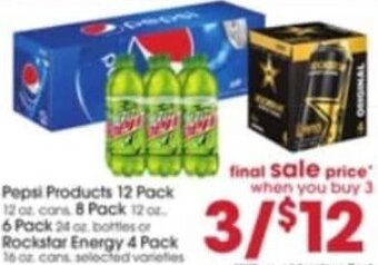 Giant Eagle Pepsi Products offer