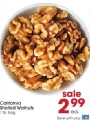 Giant Eagle California Shelled Walnuts offer