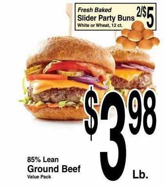 Super Saver 80% Lean Ground Beef offer
