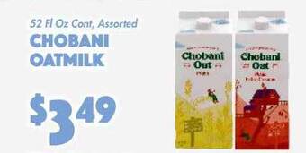 The Food Emporium Chobani Oatmilk offer