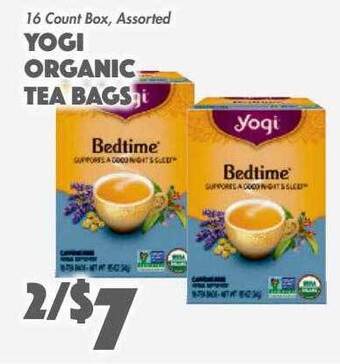 The Food Emporium Yogi Organic Tea Bags offer