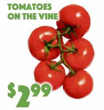 The Food Emporium Tomatoes On The Vine offer