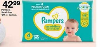 Target Pampers Swaddlers Diapers offer