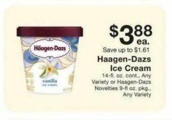 Fairway Store Market Haagen Dazs Ice Cream offer