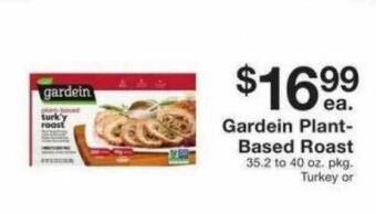 Fairway Store Market Gardein Plant Based Roast offer
