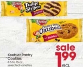 Giant Eagle Keebler Pantry Cookies 8.5 to 15 oz. offer