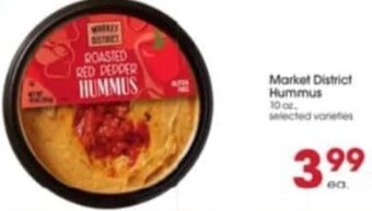 Giant Eagle Market District Hummus offer