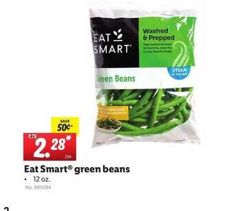 Lidl Eat Smart Green Beans offer
