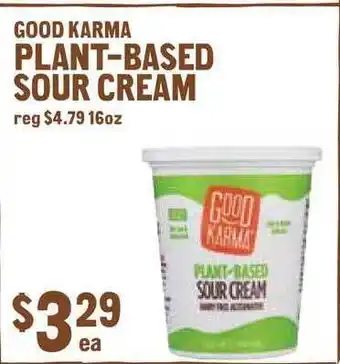 New Seasons Market Good Karma Plant-based Sour Cream offer