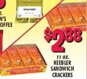 11 oz. Keebler Sandwich Crackers