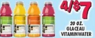 Miners County Market 20 oz. Glaceau Vitamin Water offer