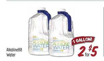 Sprouts Farmers Market Alkaline88 Water offer