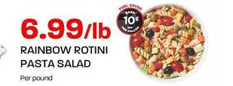 Hy-Vee Rainbow Rotini Pasta Salad offer