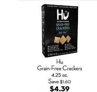 Bristol Farms Hu Grain-free Crackers offer