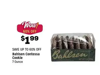 Grocery Outlet Bahlsen Contessa Cookie offer