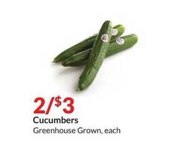Hy-Vee Cucumbers offer