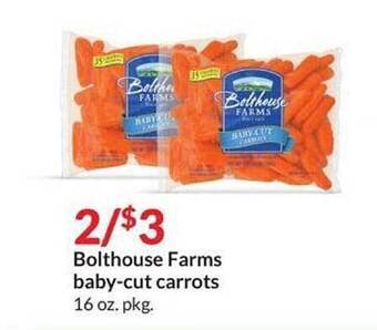 Hy-Vee Bolthouse Farms Baby-cut Carrots offer