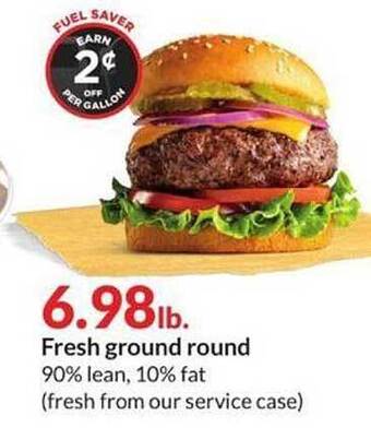 Hy-Vee Fresh Ground Round offer