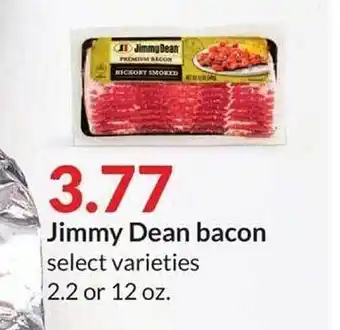 Hy-Vee Jimmy Dean Bacon Select Varieties offer