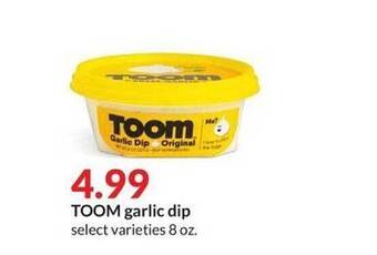 Hy-Vee Toom Garlic Dip offer