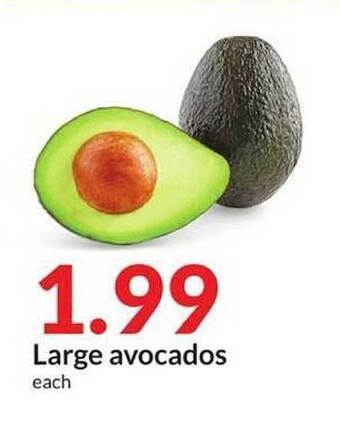 Hy-Vee Large Avocados offer