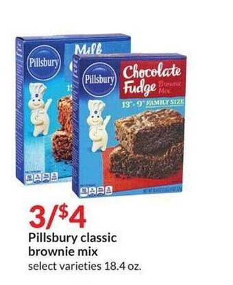 Hy-Vee Pillsbury Classic Brownie Mix offer