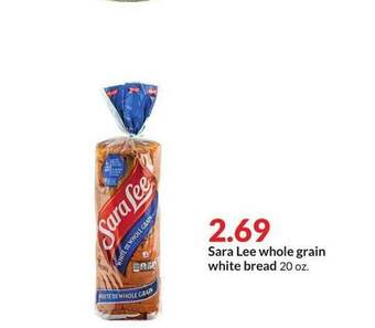 Hy-Vee Sara Lee Whole Grain White Bread offer