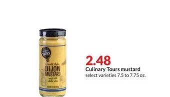 Hy-Vee Culinary Tours Mustard offer