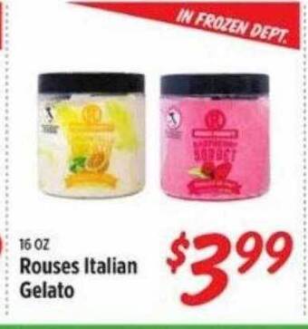 Rouses Rouses Italian Gelato offer