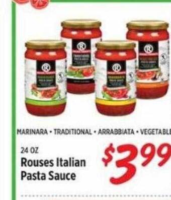 Rouses Rouses Italian Pasta Sauce offer